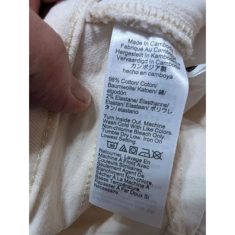 Madewell The Jules Slim Straight Jeans 29 Vintage Canvas Cone Denim NWT NX991 - Picture 7 of 15